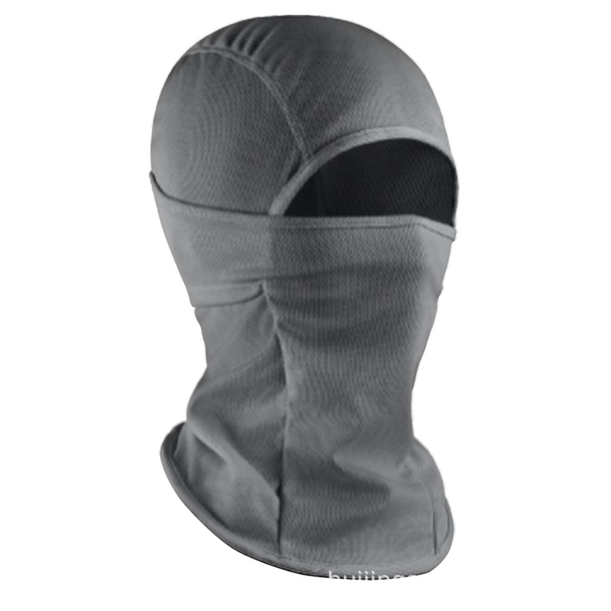 

Ветрозащитная и пылезащитная Балаклава для занятий спортом на открытом воздухе - чехол для головы тигра для езды на мотоцикле One Size темно-серого