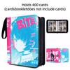 400pcs/900pcs Zenless Zone Zero Card Album Book Folder Anime Collections Zipper Cards Binder Holder Toy Gift