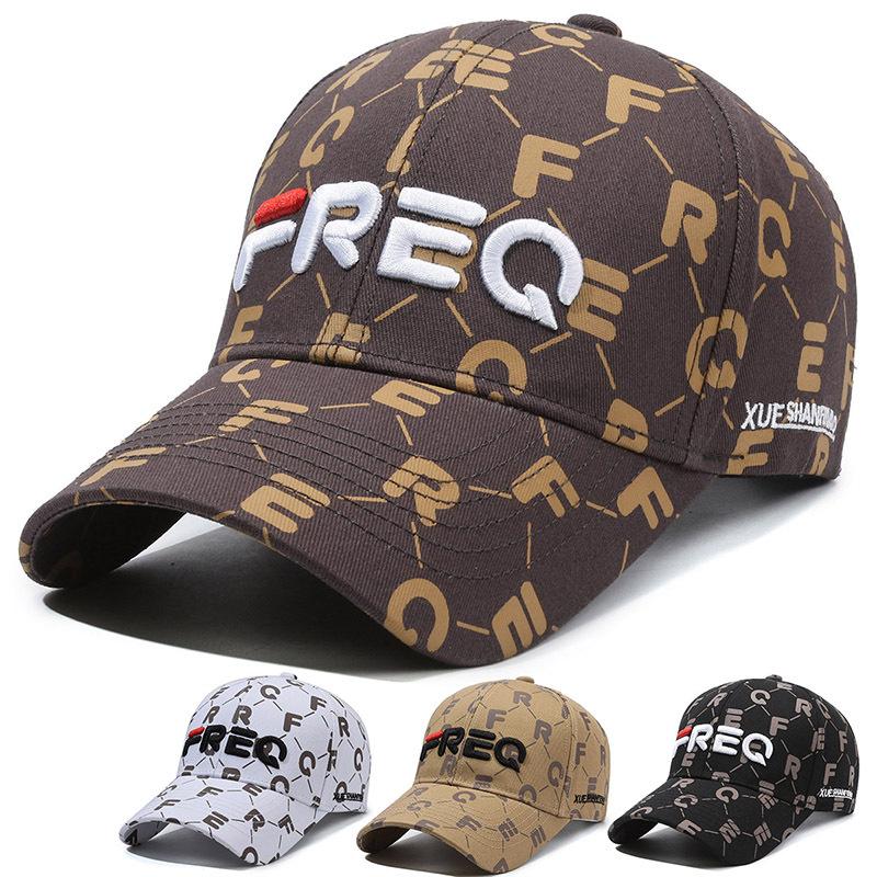 New Embroidered Letter Baseball Cap for Men and Women Outdoor Leisure Sunscreen Sunshade Fashion Versatile Travel Must