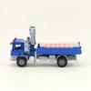 1:50 Scale Truck With Crane Toy Car Engineering Vehicle Diecast Model Educational Collection Gift For Kid