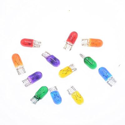 100Pcs/Box T10 5W Led Car Light COB Glass White Auto Automobiles Dome Light Reading DRL Bulb Style 12V License Plate Lamp