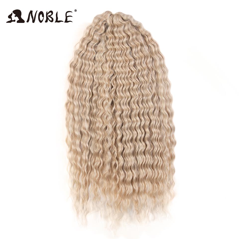 Edles Häkelhaar Locken Haar Wasserwelle 24 Zoll 300g Ombre Blond Twist Häkelhaar Zopf Haar Deep Wave Flecht Haarverlängerung