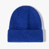 Wool Hat Men's Outdoor Beanie Black Winter Women's Cold Hat Dome Thermal Ear Protector Knitted Hat