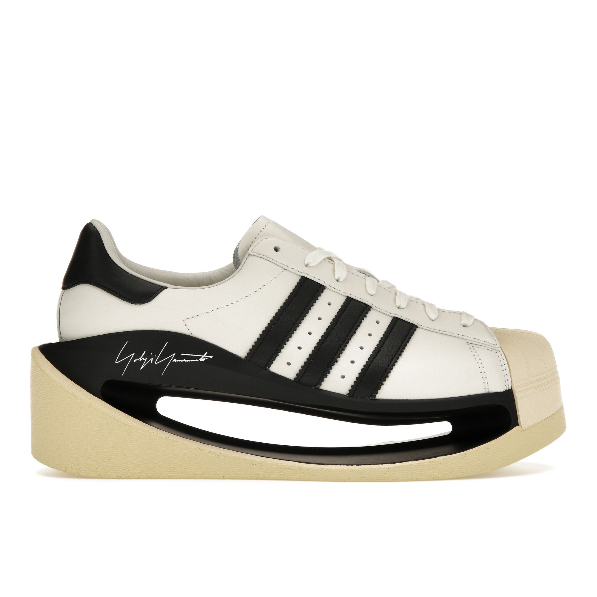 

Adidas Y-3 Gendo Superstar Молочно-белые Черные Мужские Кроссовки Кремовый Легкий Желтый IG2936 37⅓