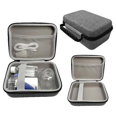 Portable Nebulizer Carry Bag Anti-Scratch Hard Shell Nebulizer Box Waterproof Nebulizer Storage Handbag for Inhaler Spacer Case