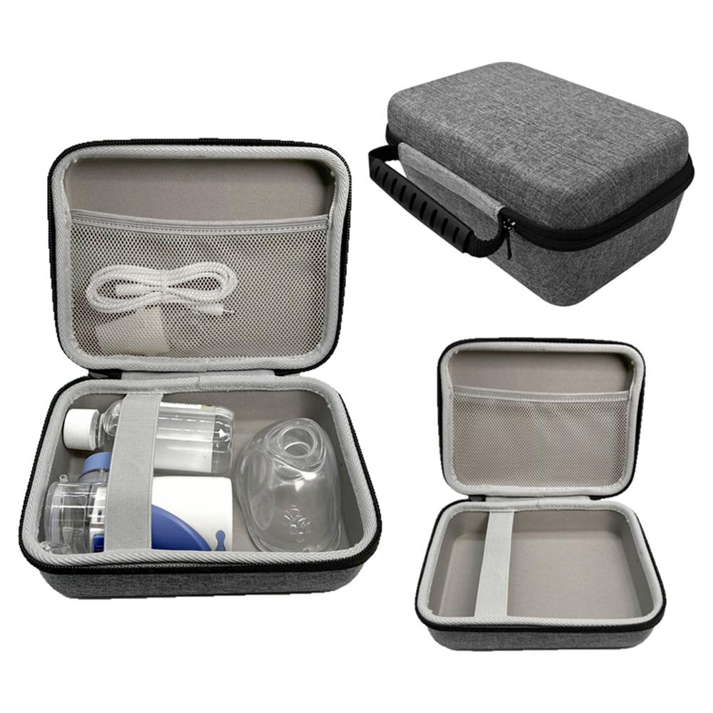 Portable Nebulizer Carry Bag Anti-Scratch Hard Shell Nebulizer Box Waterproof Nebulizer Storage Handbag for Inhaler Spacer Case CHINA