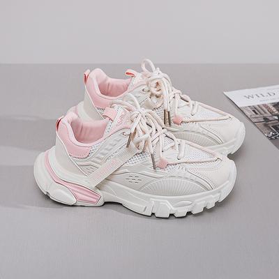 Women's Shoes Platform Dad Shoes Women's 2025 Autumn New Versatile Mesh Breathable Casual Shoes Running Sports Shoes Trendy Shoes