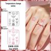 Temperature-Sensitive Succubus Finger Color-Changing Waterproof Tattoo Sticker - Cute Cartoon Design