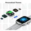 Mode Neue Multifunktionale Sport Bluetooth Uhr HD Große Bildschirmanzeige Sportarmband Spirit Island/Herzfrequenz/Blutsauerstoffmonitor/Rechner