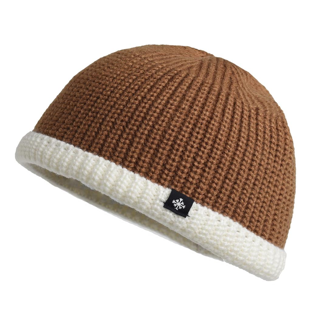 Soft Knitted Beanie Hat Winter Skullies Cap Windproof Thick Warm Hat with Ear Protection for Men Women Outdoor Hip Hop