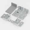 Wall Cabinet Hanging Plate Corner Bracket Kitchen Cabinet Brackets Carriers Plate Rustproof Concealed Mounting Bracket