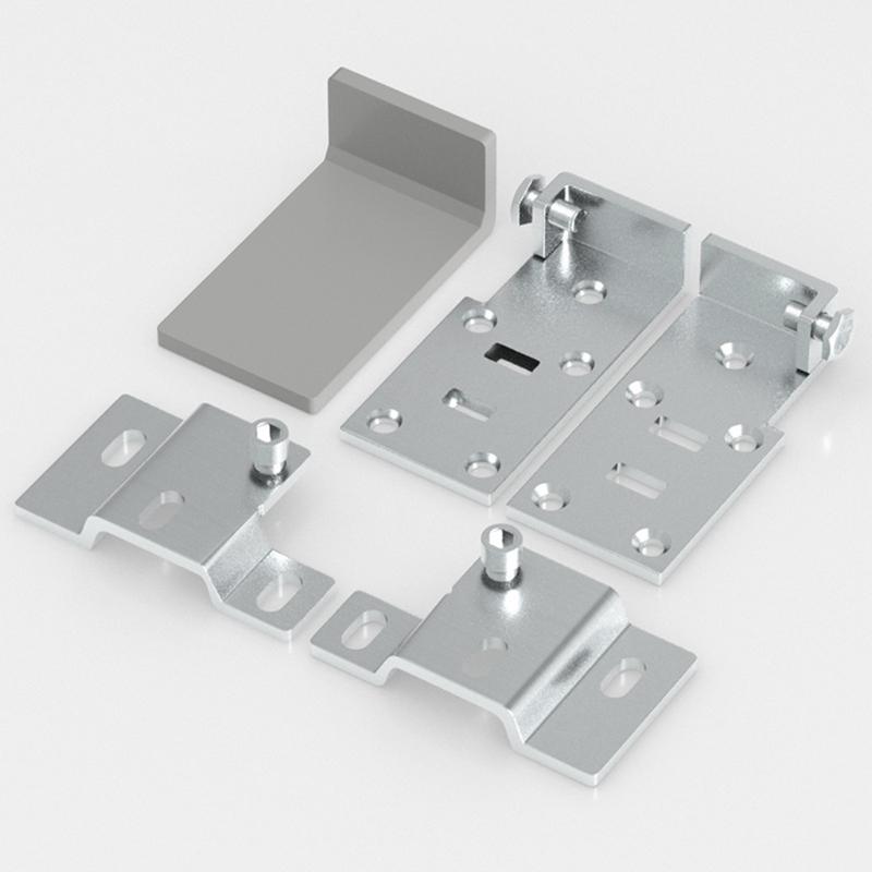 Wall Cabinet Hanging Plate Corner Bracket Kitchen Cabinet Brackets Carriers Plate Rustproof Concealed Mounting Bracket