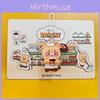 Choonsik Friends Kakao Toast Doughnut Baking Series Plush Doll Toy Pendant