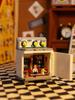 Xianci Retro Street Scene Building Blocks Educational Toy Set - TV & Refrigerator. Ideal Birthday Gift for Girls.