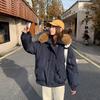 New cotton-padded clothes women's short coat thickened cotton-padded jacket loose fashion hooded winter small cotton-padded clothes