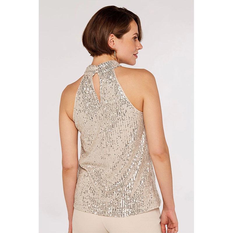 2023 Women's Sequin Camisole Vest - European & American Autumn Party Essential