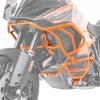 Crankcase Cover Set for KTM 1290 Super Adventure R / S 21-24 X21 Top and Bottom Orange