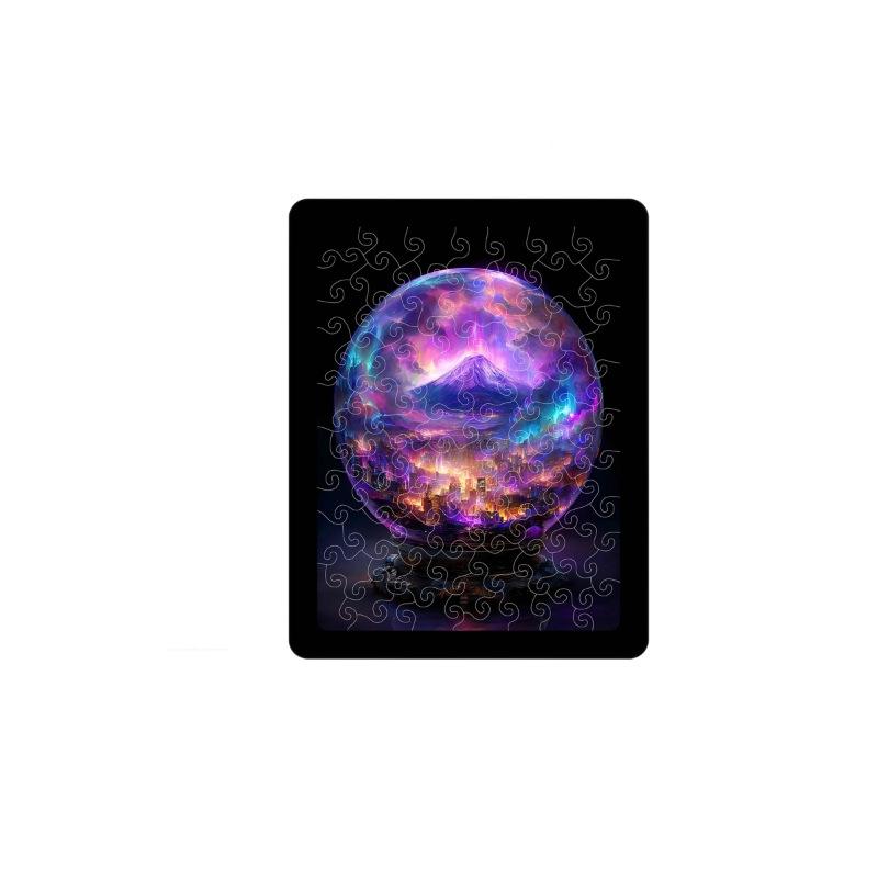 Dream Glass Ball Puzzle Decorative Painting Ornament Gift Original Translucent Acrylic Puzzle