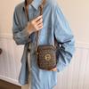 New Fashion Messenger Small Bag Retro Printed Women's Shoulder Bag Trendy Women's Breast Bag Trendy Mobile Phone Bag