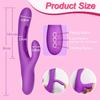 3-in-1 Female Vacuum Vibrator G-Spot Slap Clit Vibrator Sex Toy For Female