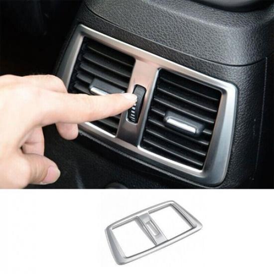 For BMW 2 Series Touring 15-19 Matte Silver Back Row Air Outlet Vent Cover Trim