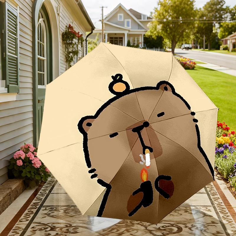 Abenteuer im Licht: Niedlicher Bären-Kerzen-Schirm - Perfekt für Outdoor-Enthusiasten, die Langlebigkeit und Komfort bei ihren Reiseaccessoires suchen 136