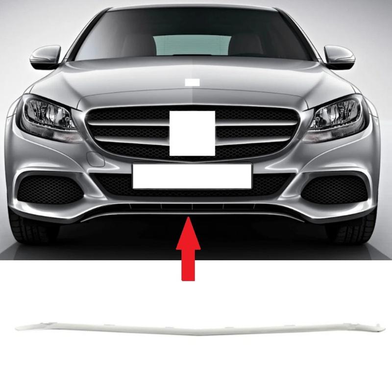 Front bumper chrome decorative strip A2058853123