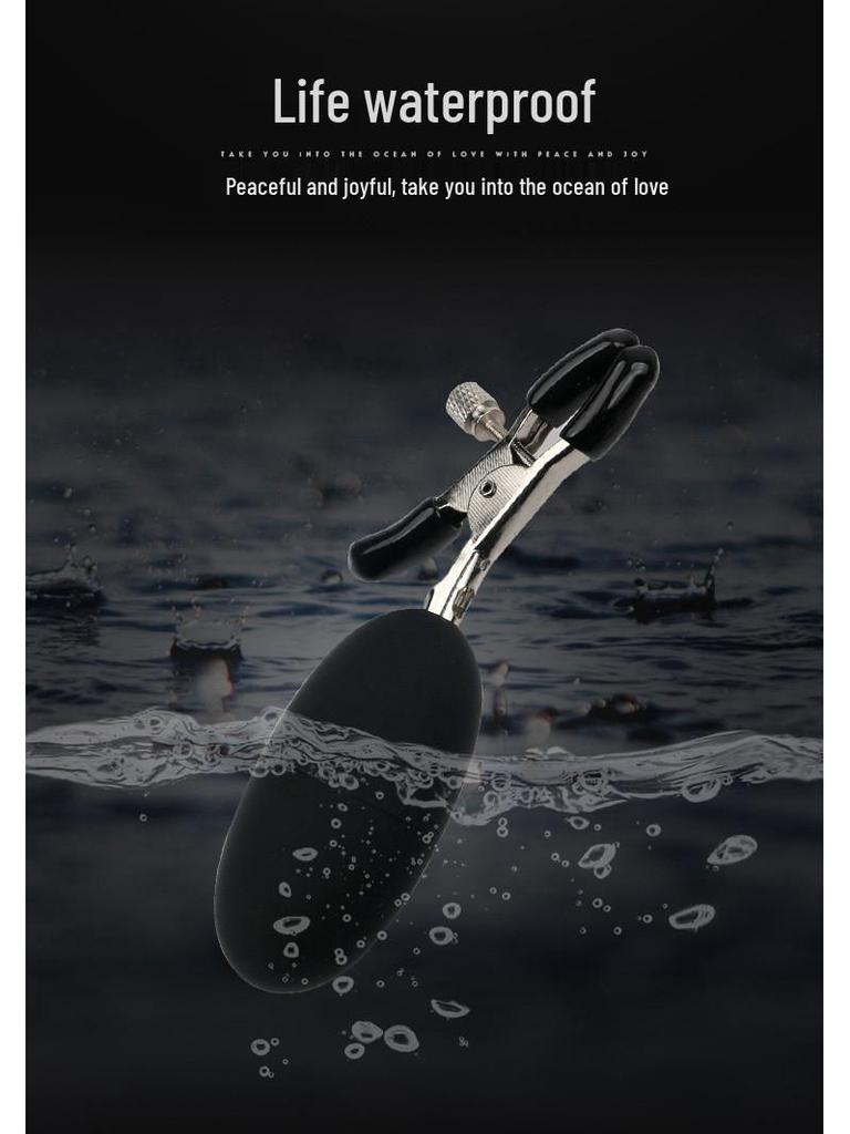 Erotic Nipple and Vaginal Vibrating Clamps - Couples' Intimate Fun and Training Toy