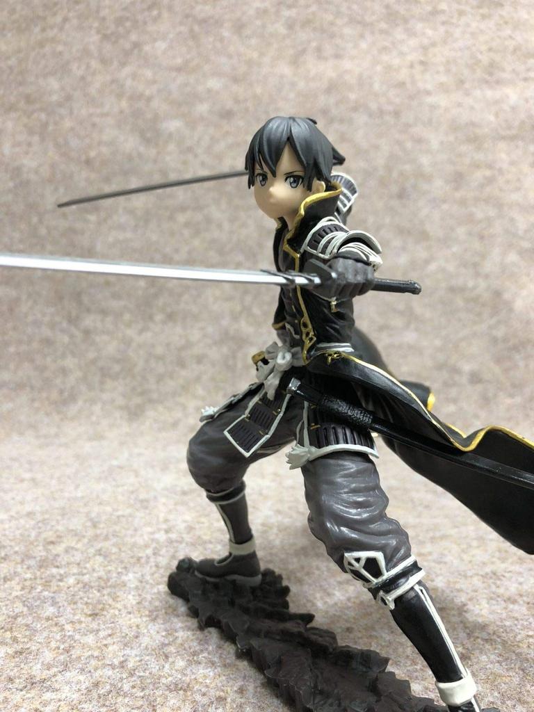 Banpresto Sword Art Online Code Register Goukai Jet Black Tiger Kirito Figure (1 type)
