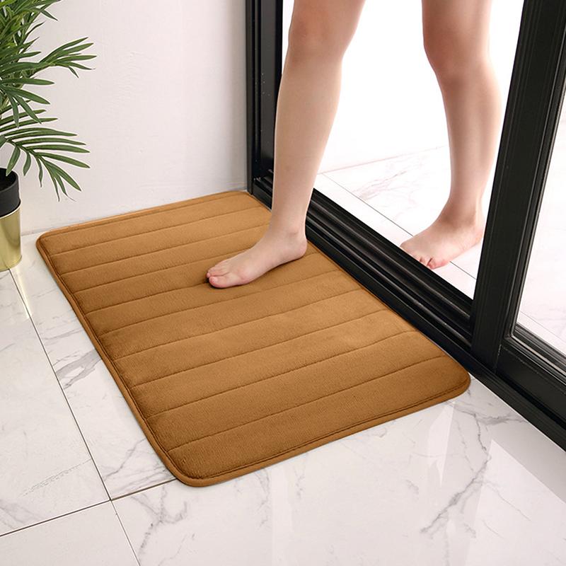 60X40Cm Koupelnová protiskluzová podložka Rychle savá podložka Měkké koupelnové koberce Rohožky Podložka na WC podlahu Domácí dekorace