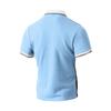 Men's Jacquard Short Sleeve Casual T-Shirt.