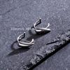 Fashionable And Trendy Unisex Vampire Fang-shaped Lip Accessory, Wolf Fang-shaped Jewelry, 2-4 Pieces, No Need For Piercing