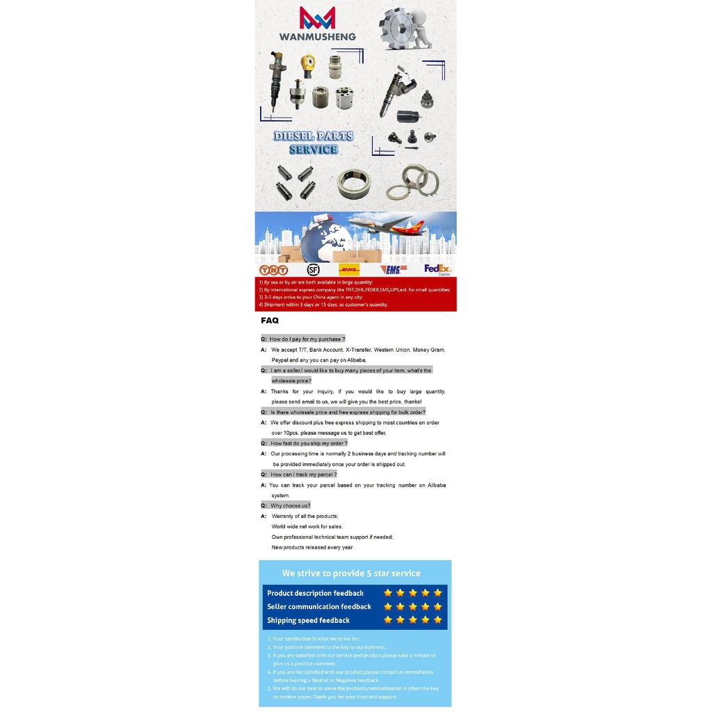 Gasket Kit 7135-277K For Oil Fuel Pump DP210/DP 310 Repair Kit