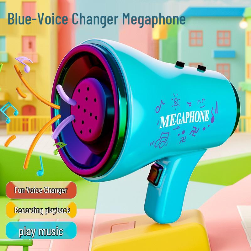 

Детский мегафон для записи: Милый брелок и подвеска для рюкзака с музыкой и веселой атмосферой