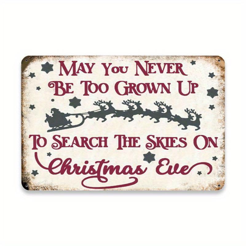 Pcs Vintage Iron Signs Merry Christmas Poster Cakes Music Box Christmas Tree Metal Plaque Bakery Candy Shop Wall Decor
