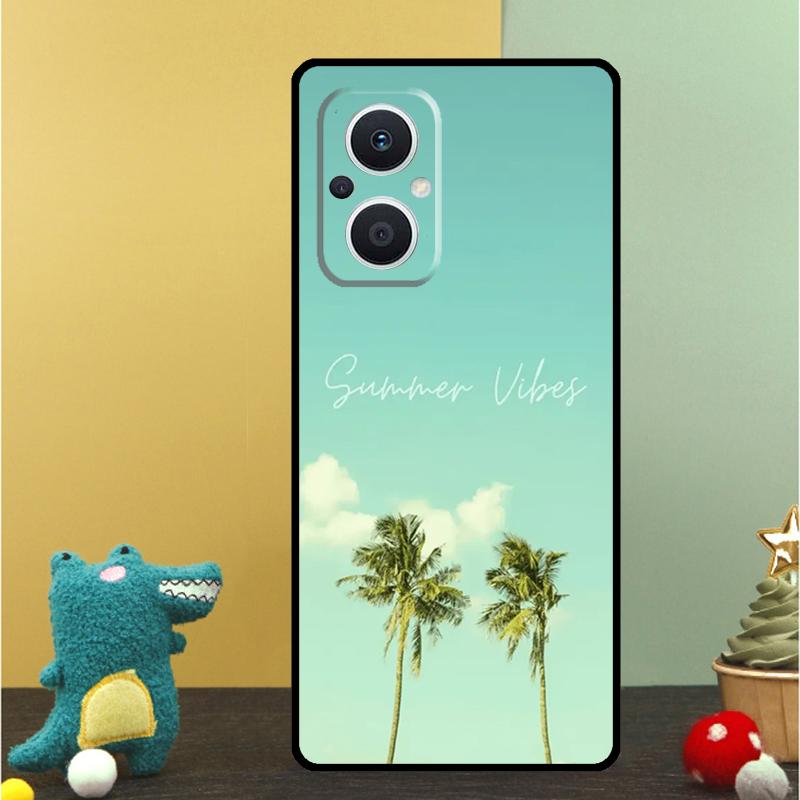 Liebe Sommer Hülle Für OPPO Reno 15F 13F 14F 12 11 F 10 14 15 Pro 7 8 Lite OPPO Find X9 X8 X6 X5 Pro Abdeckung