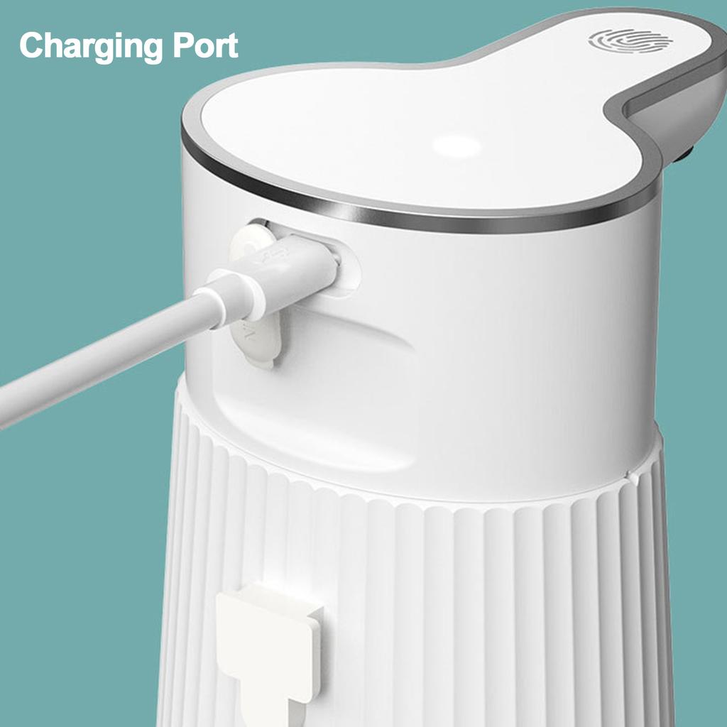 14500 Lithium Battery Soap Dispenser 400ml Capacity 500mAh Adjustable