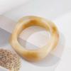2025  Jewelry Vintage Acrylic Big Geometric Irregular Bangles For Women Trendy Resin Wide Cuff Bangles Bracelets
