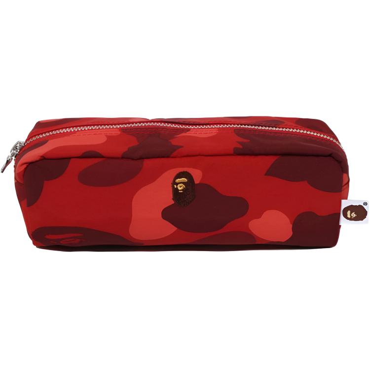 A Bathing Ape Camouflage Pattern Fabric Travel Storage Bag Unisex bags Dark-Blue Purple Red 0ZXBGM002901Q