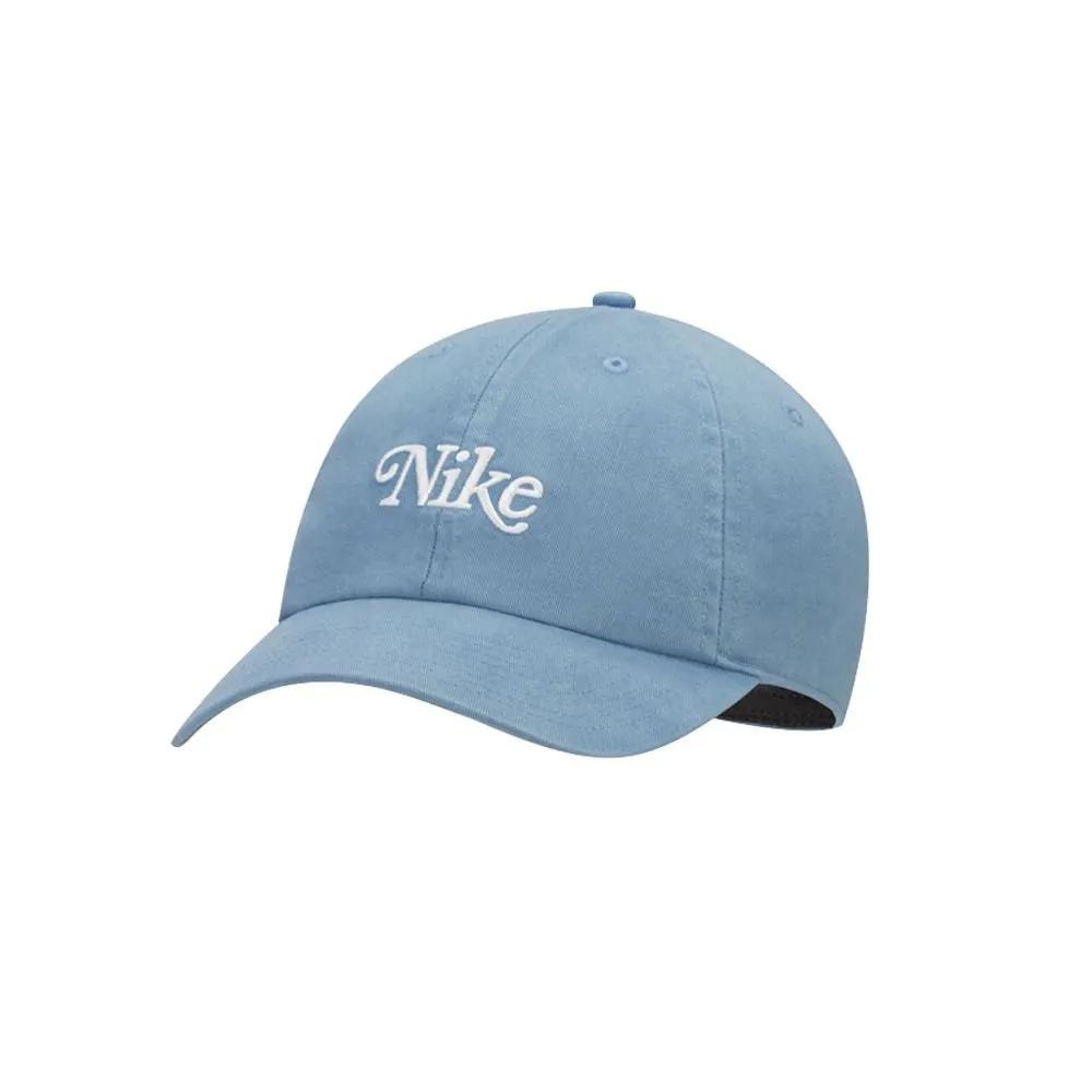 [Nike] Nike U NK Washed Solid Heritage 86 Cap Dutch Blue Summit White DH1637-469 FREE