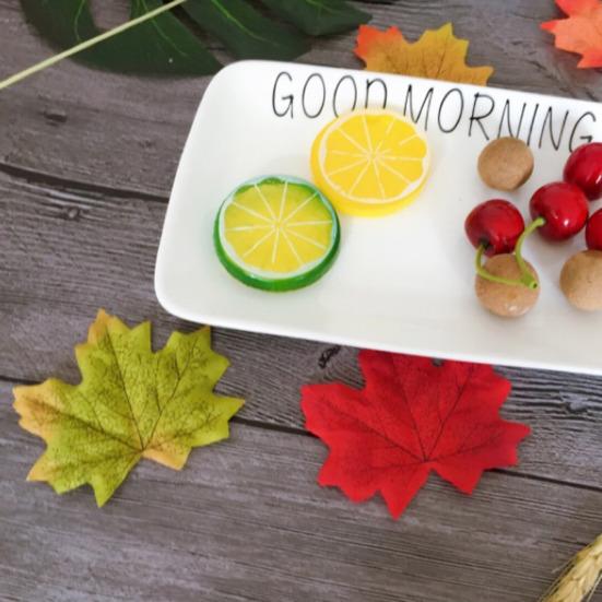 Useful Fake Leaves Delicate Mix Color High Simulation