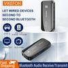 VIKEFON Bluetooth Aux Adapter Wireless USB Dongle NFC TF Card 3.5mm Jack For TV PC Speaker Car Kit Audio Receiver Transmitter