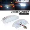 For Renault Clio MK2 1998-2005 For Twingo 1 1993-2007 1/2Pcs Car Styling LED License Number Plate Light OEM#:7700410754