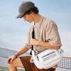 New Champion Fabric Shoulder Bag Regular Unisex Champion White/Pumice Gray/Black U5BACPU34