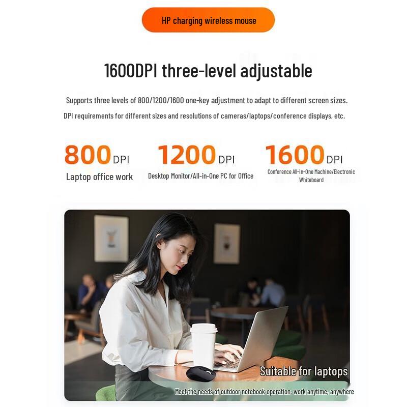 HP S1000 Plus Kabellose Maus