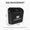 Car ABS Square Pressing Trash Bin for Cadillac CT5 STS XLR CT4 GT4 SLS SLR XT6 Escalade XT4 XT5 SRX XTS ELR BLS Accessories