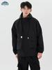 Dingfengbaoluo Loose Fit Hooded Outdoor Windbreaker