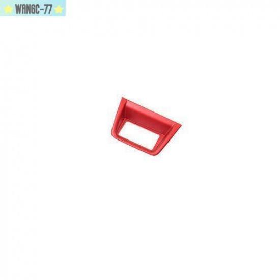 For Honda Accord 10th 2018-22 Red Bright Car Headlight Button Frame Cover Trim