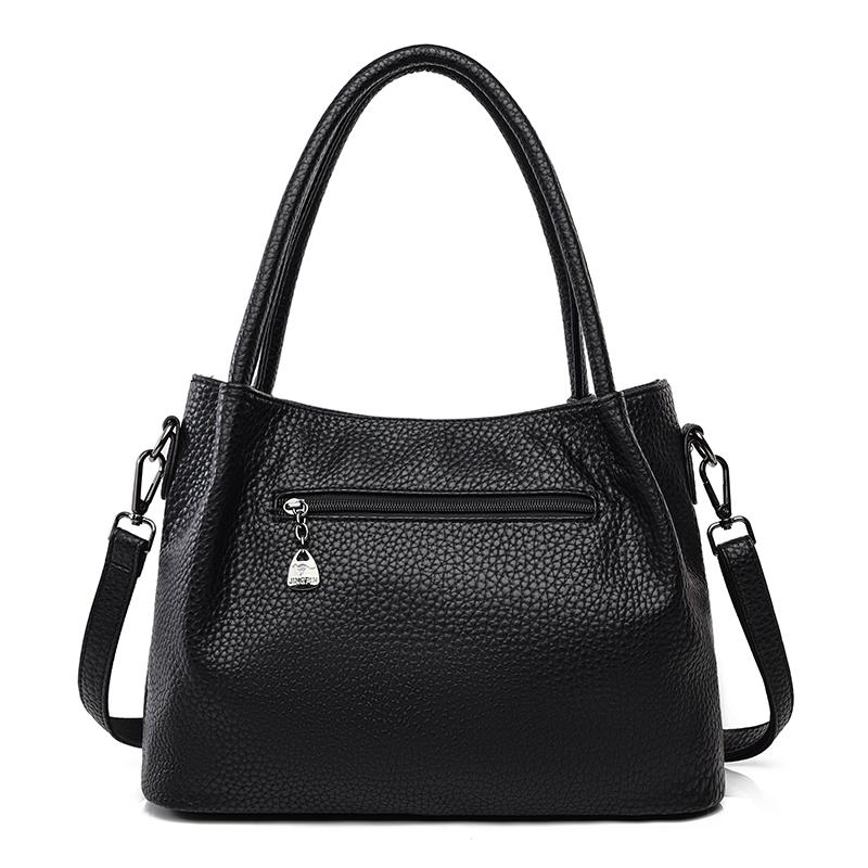 Borsa Tote in Pelle PU da Donna, Borsa a Spalla Crossbody di Grande Capacità, Borsa a Mano Morbida in Pelle, Borsa Casual Quotidiana per Pendolari, Borsa Hobo Multiuso per il Lavoro