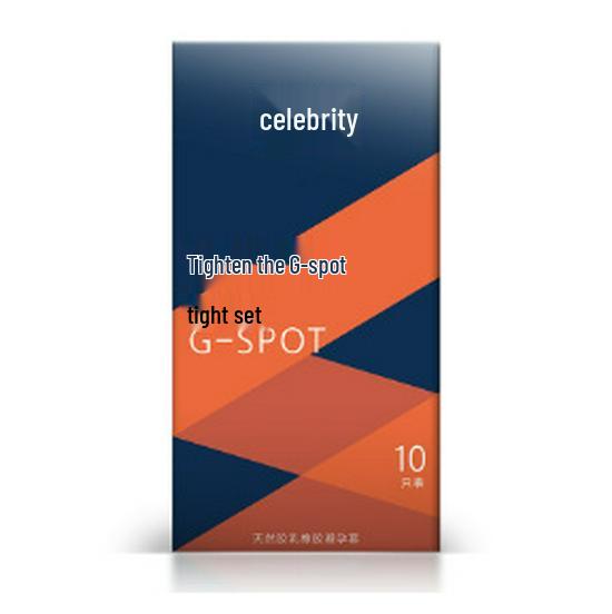 Celebrity Extra Lubricated G-Spot Ribbed Ultra Thin Small Condoms